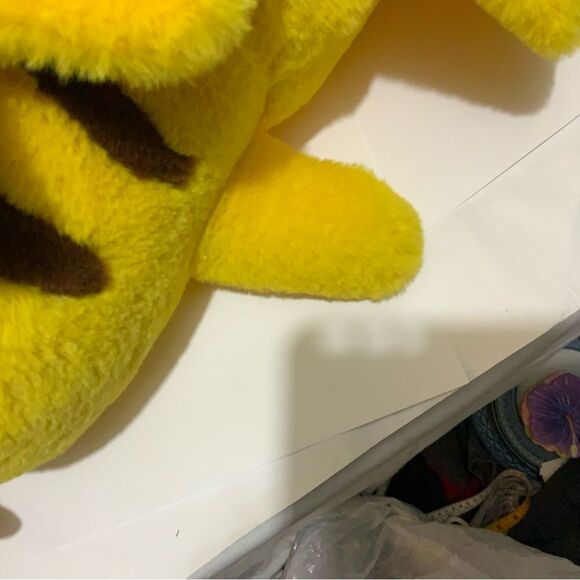 Pokemon DETECTIVE PIKACHU 14” Plush Stuffed Toy by Wicked Cool Toys - Picture 6 of 13